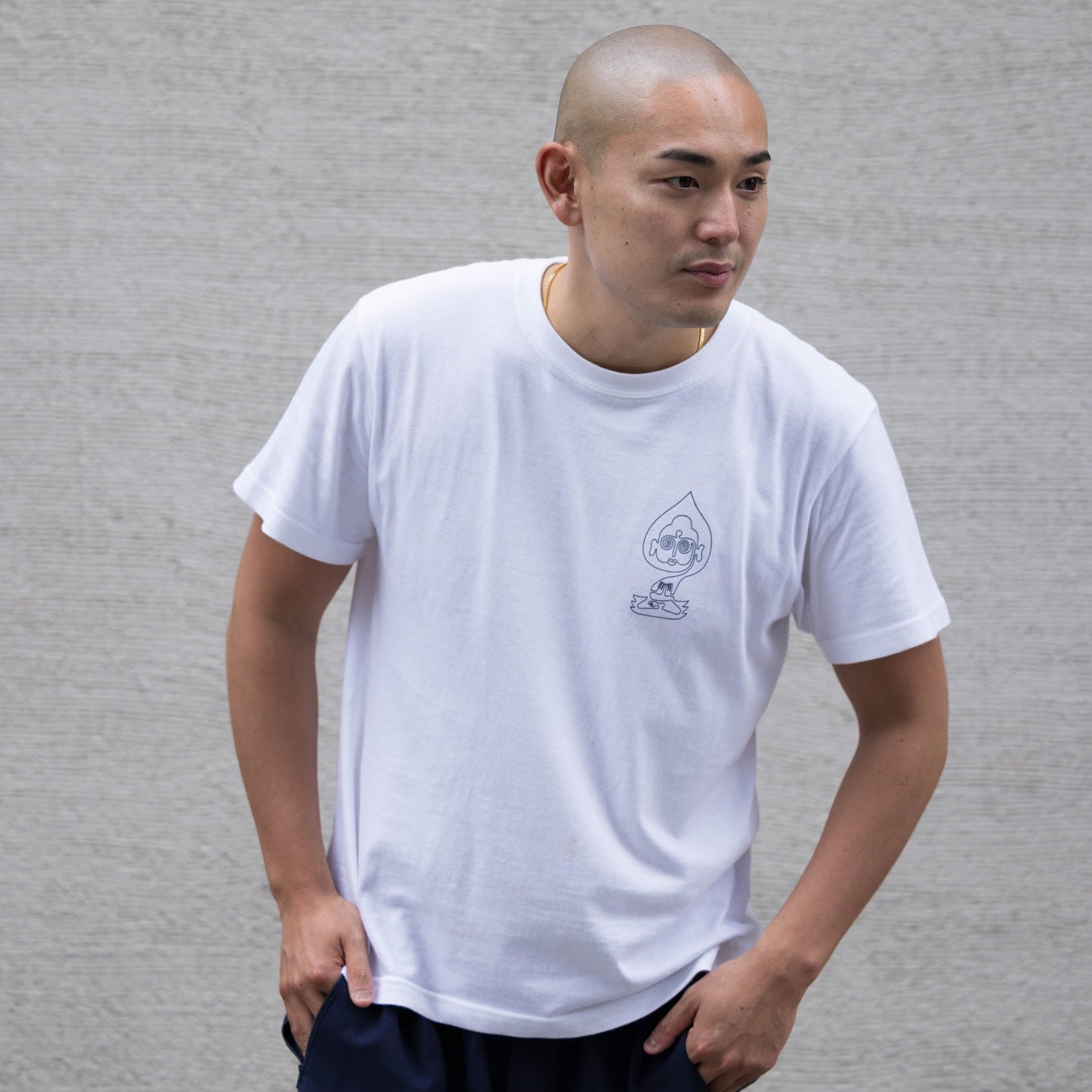 釈迦Tシャツ WHITE