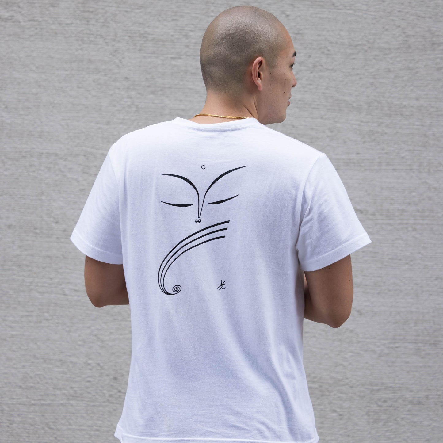 釈迦Tシャツ WHITE
