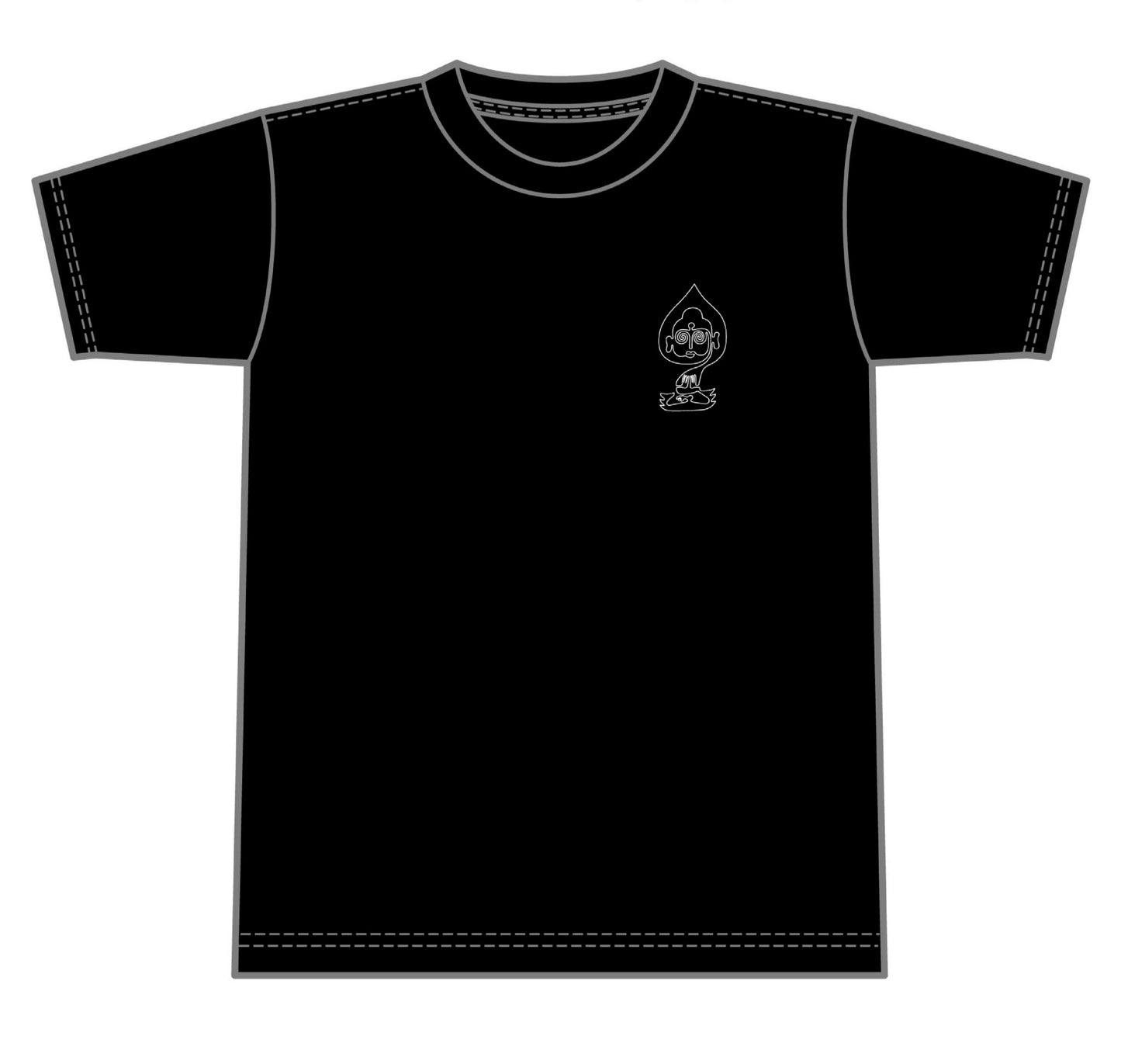 釈迦Tシャツ BLACK